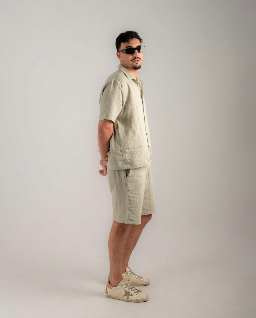 The sage linen set