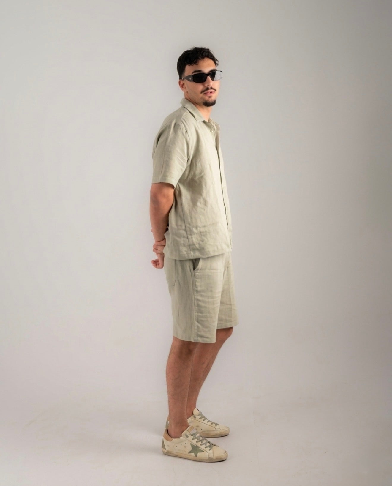 The sage linen set