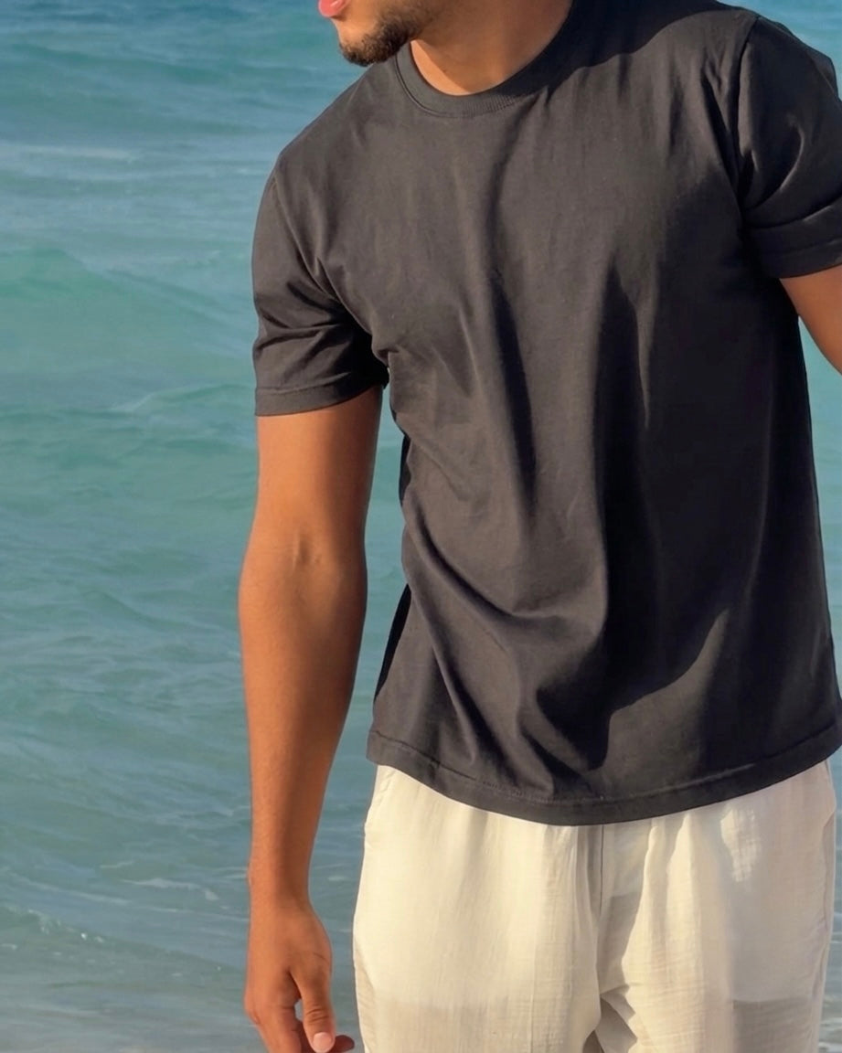 Essential gray basic T-shirt