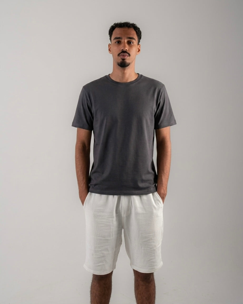Essential gray basic T-shirt