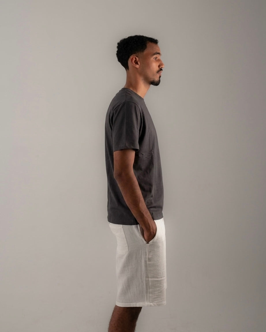 Essential gray basic T-shirt