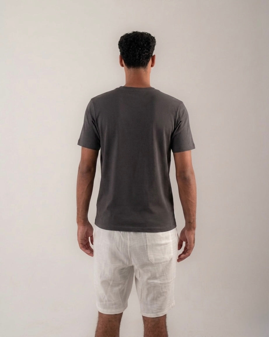 Essential gray basic T-shirt