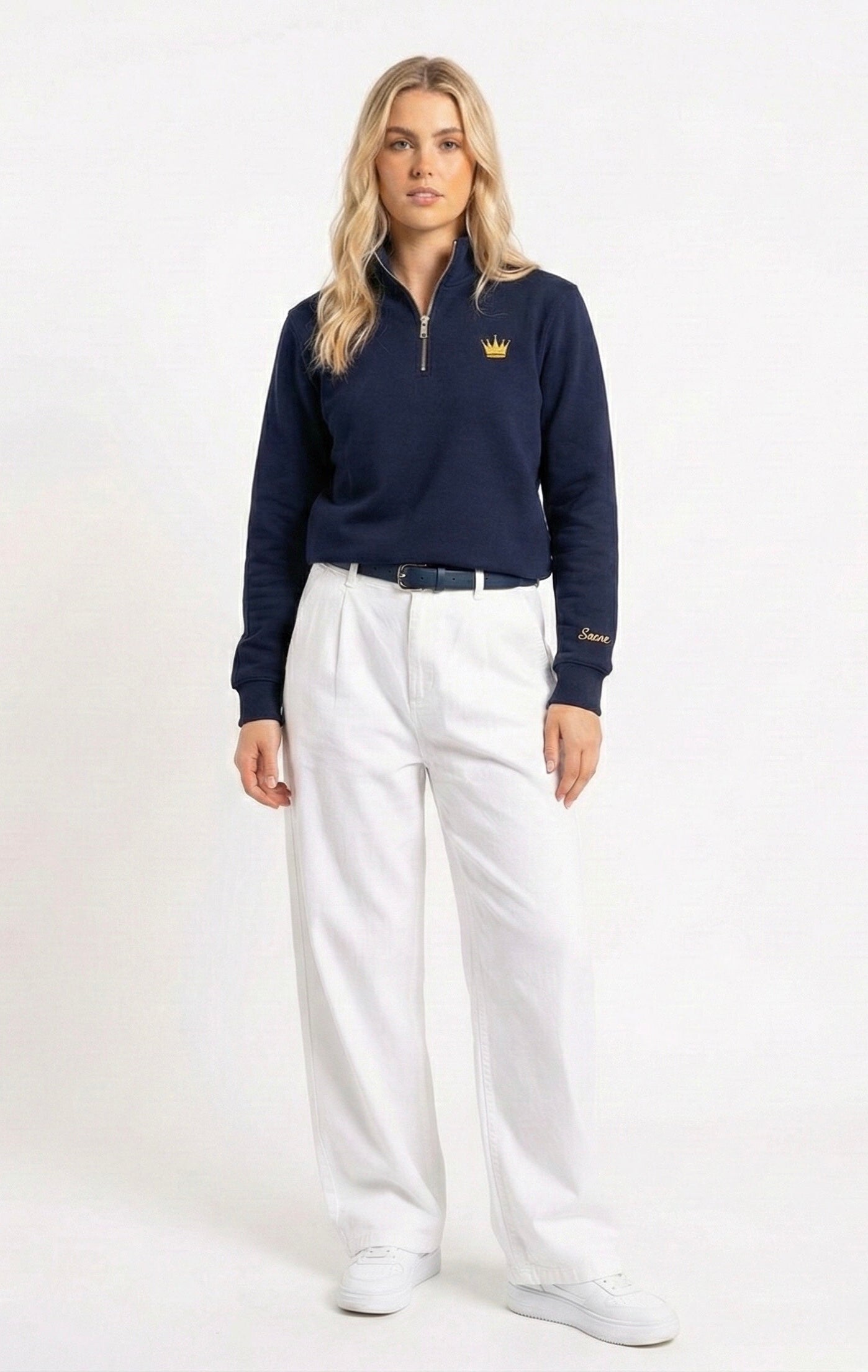 Saané Quarter-Zip Navy