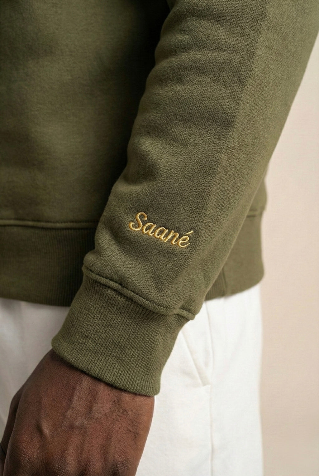 Saané Quarter-Zip Olive