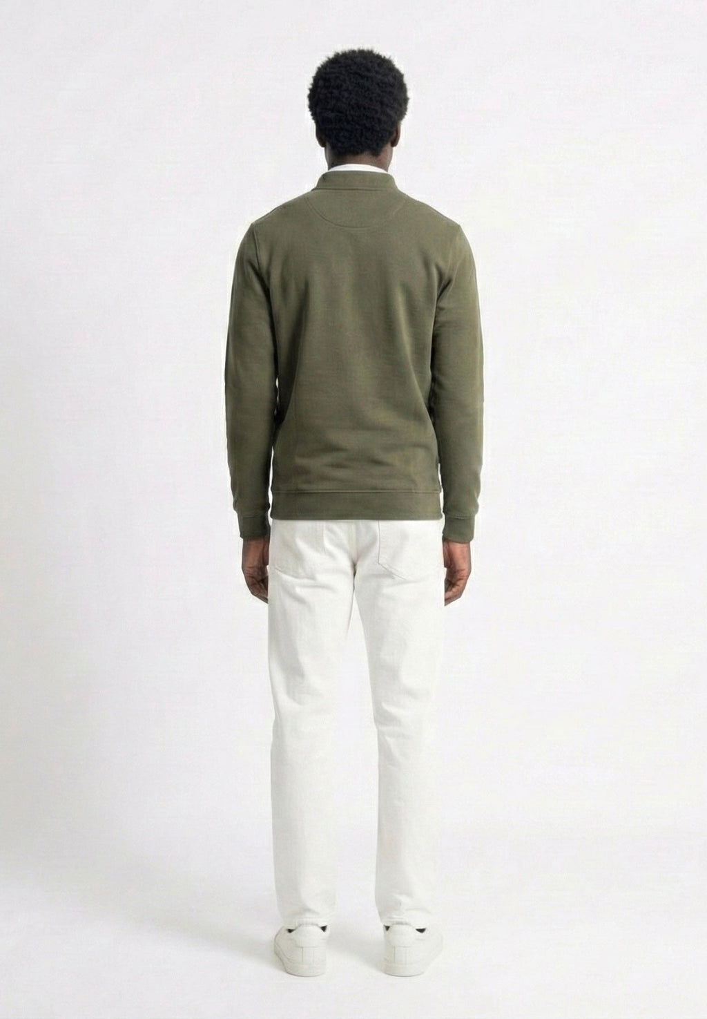 Saané Quarter-Zip Olive