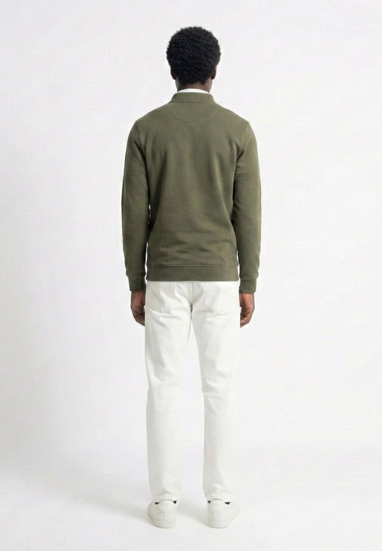 Saané Quarter-Zip Olive