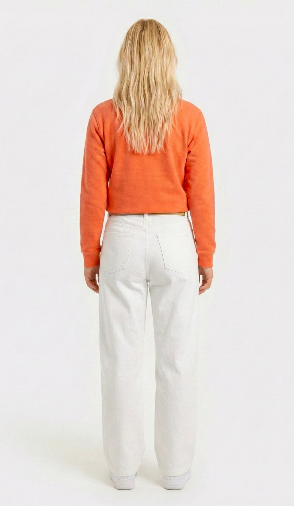 Saané Quarter-Zip Orange