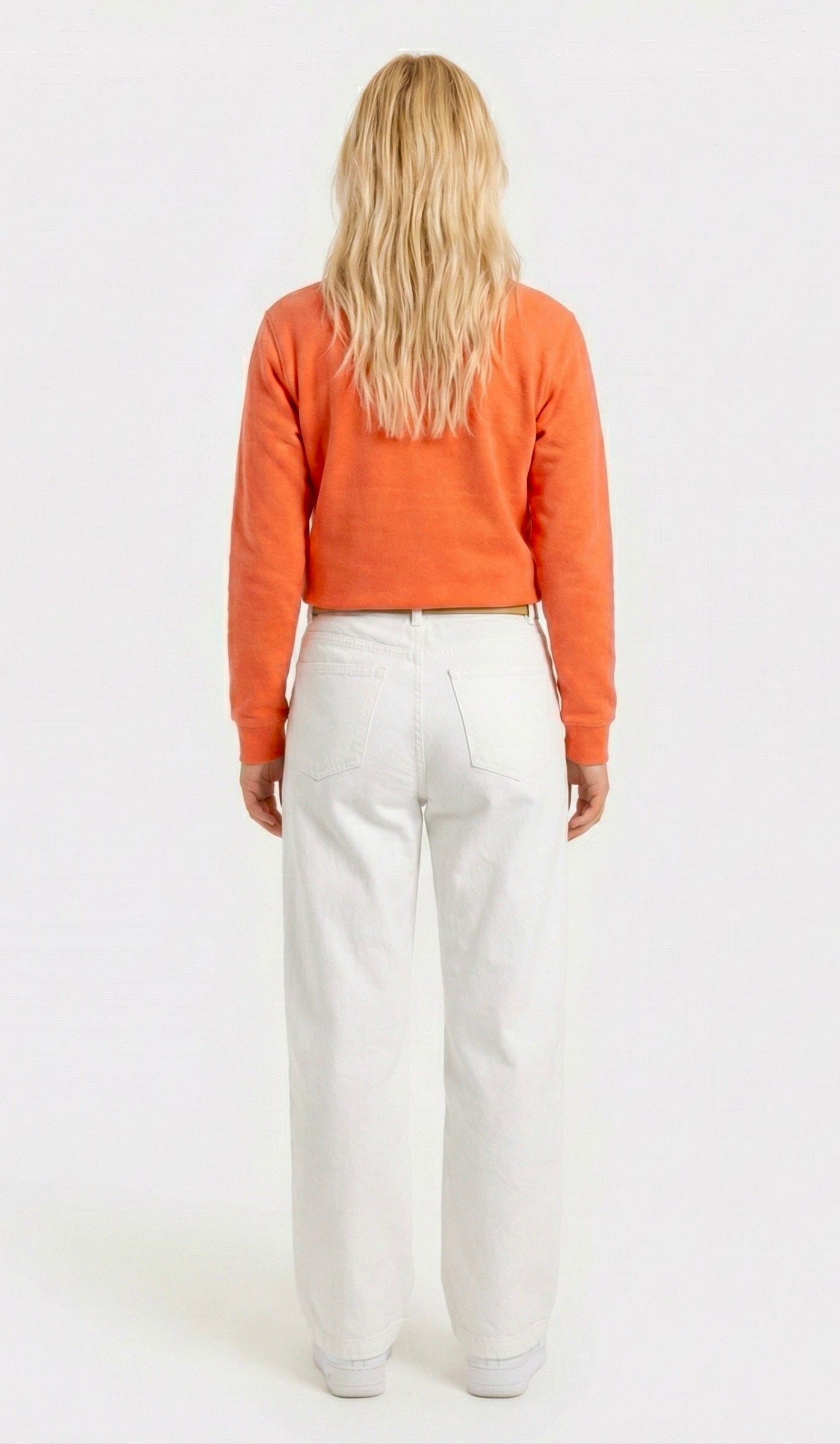 Saané Quarter-Zip Orange