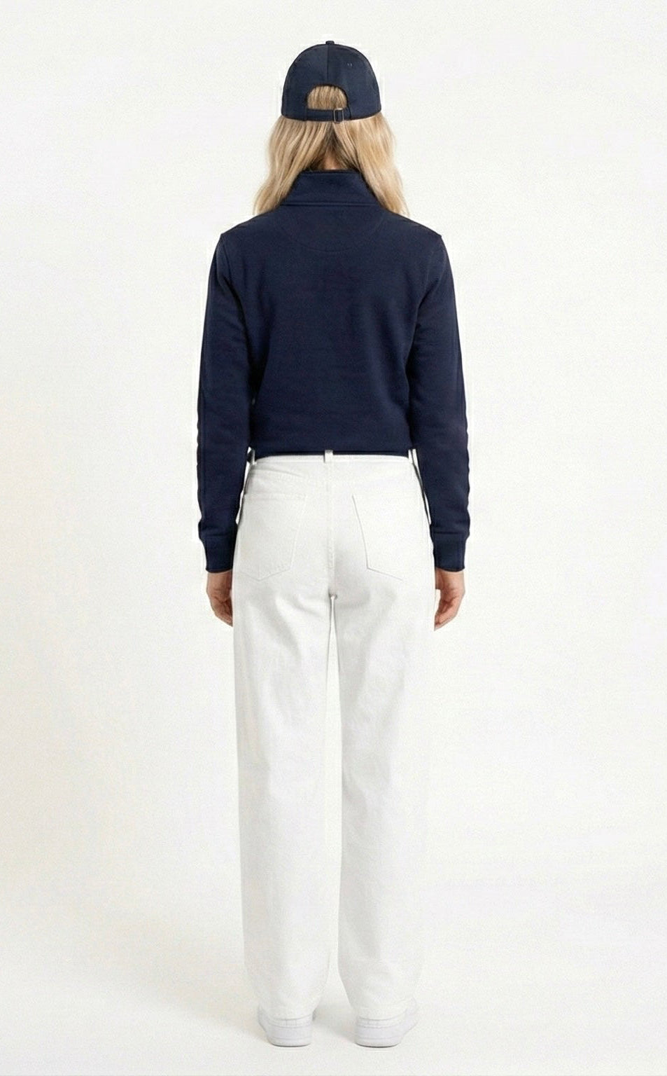 Saané Quarter-Zip Navy