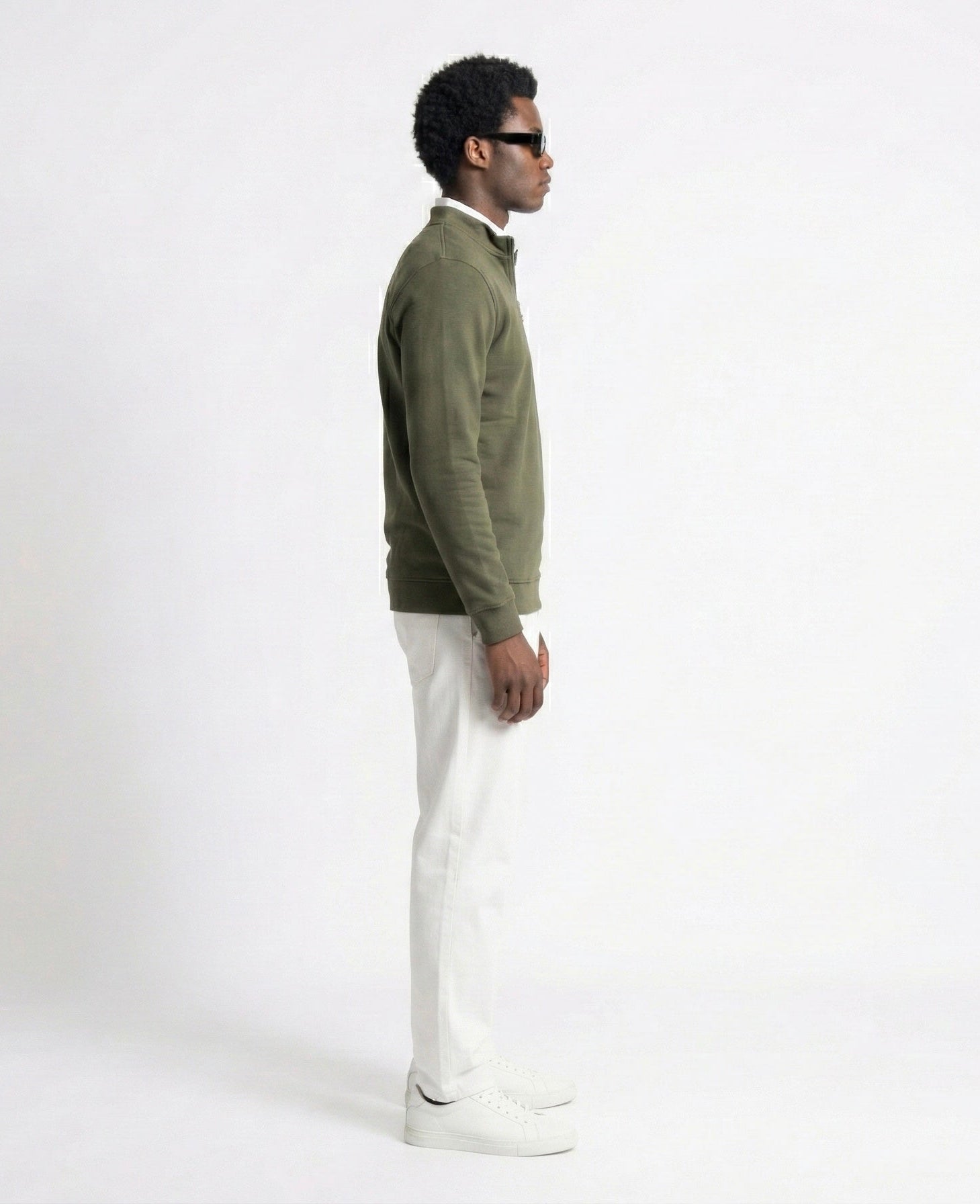 Saané Quarter-Zip Olive