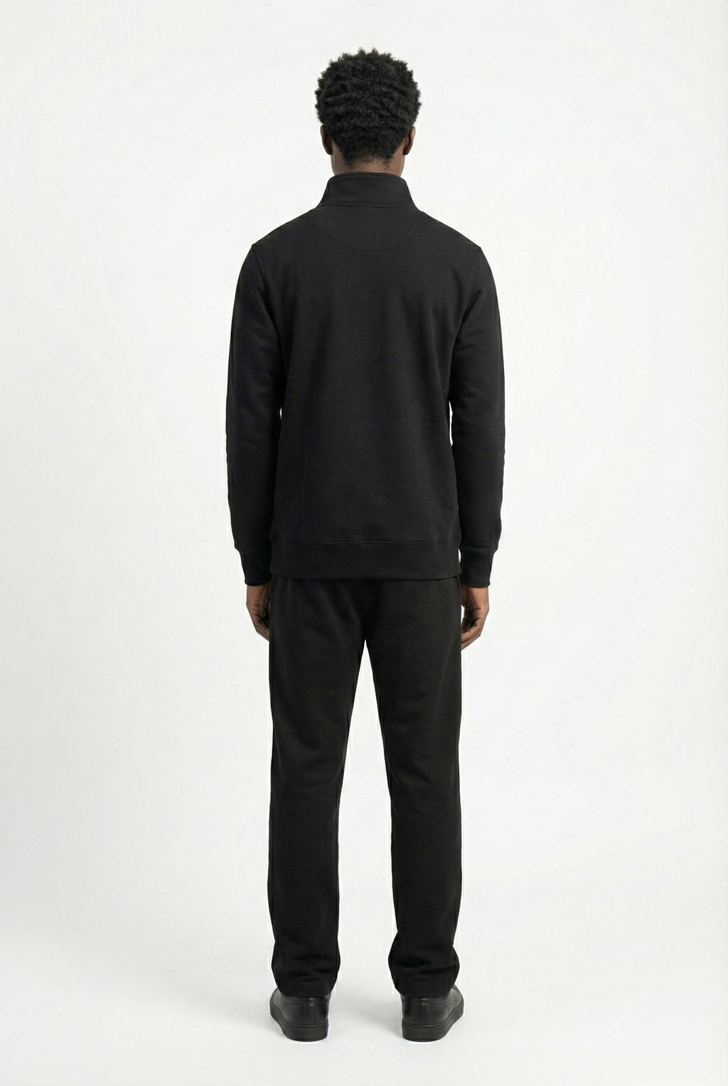 Saané Quarter-Zip Black