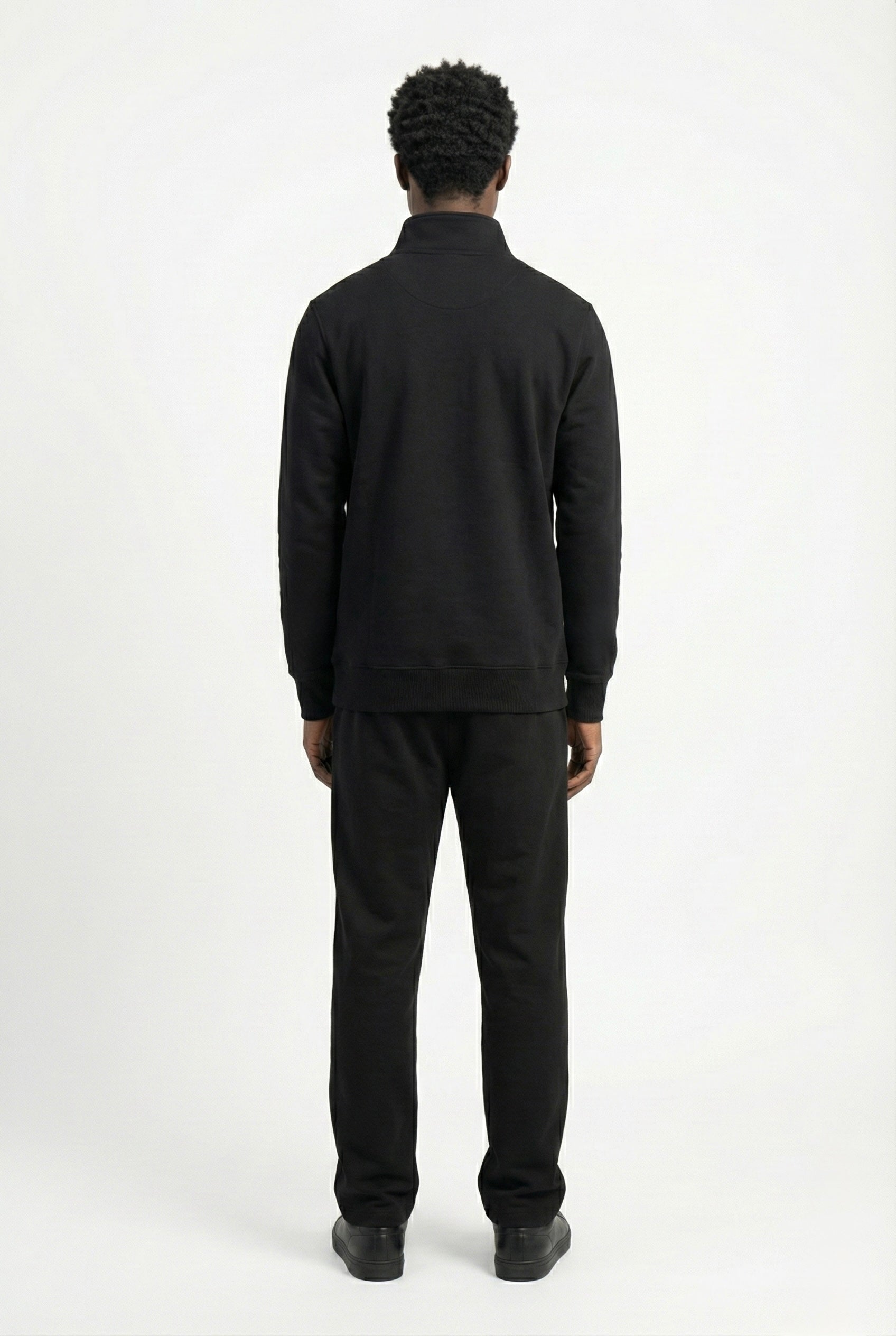 Saané Quarter-Zip Black