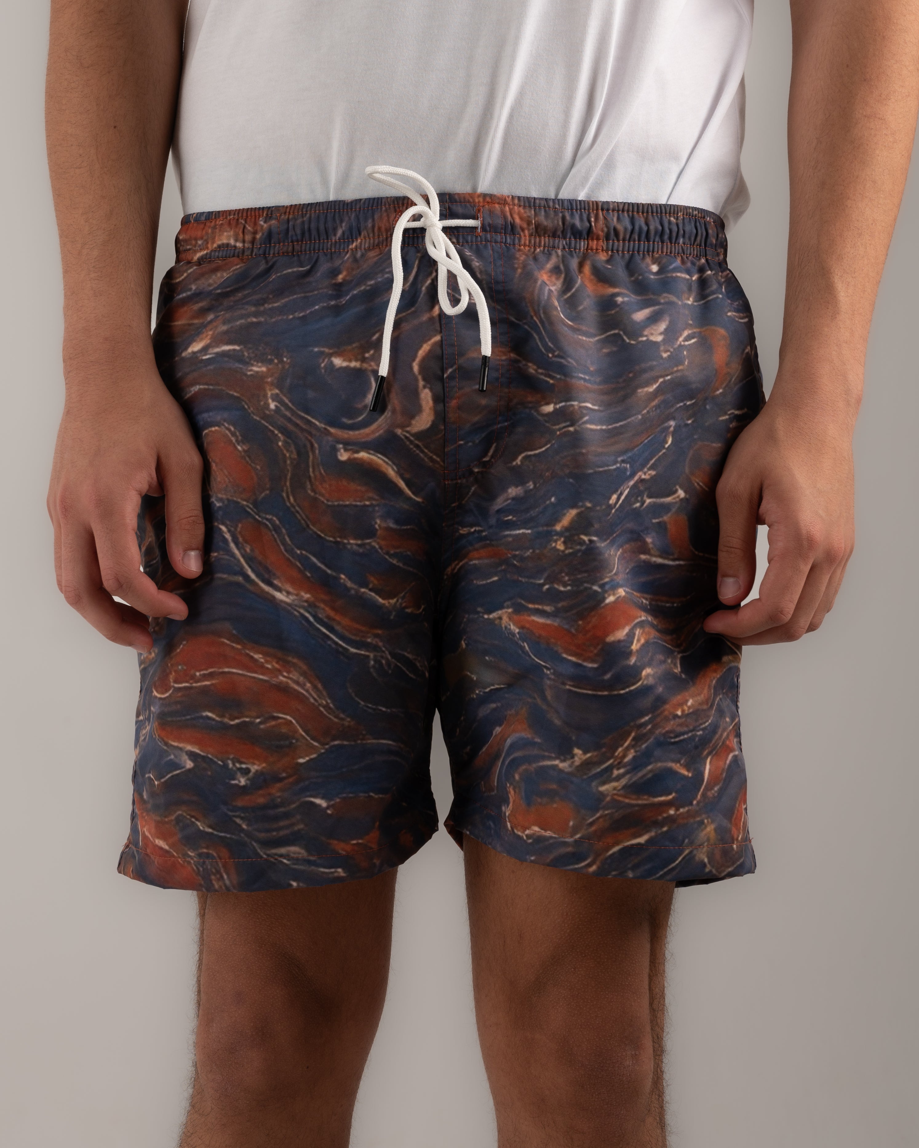 Midnight Tide swim shorts