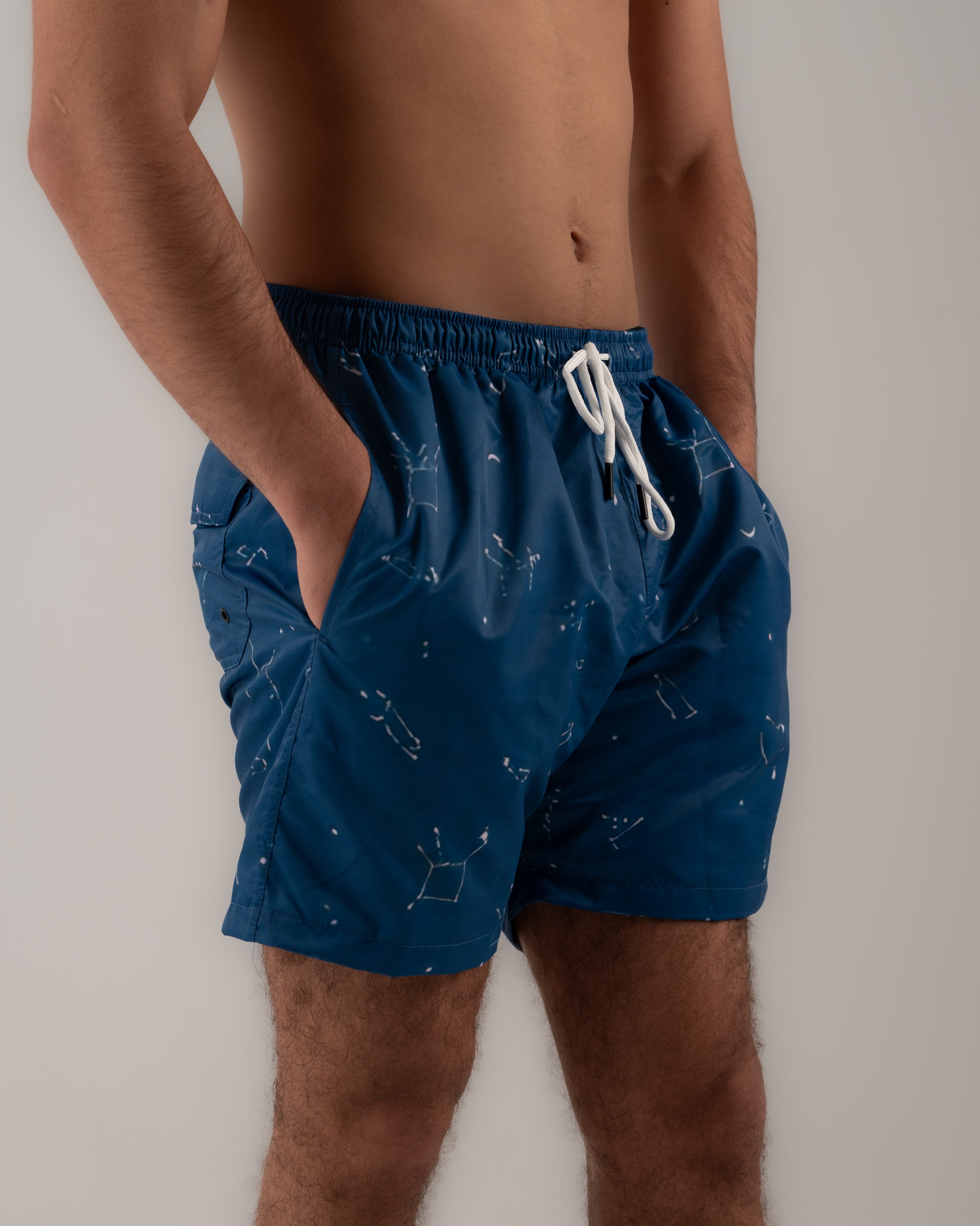 Celestial Tide swim shorts